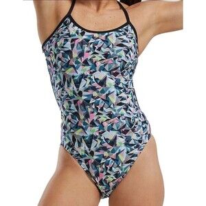 TYR Durafast Elite Women's Prismbreak Trinityfit Black/multicolor Sz 30 New